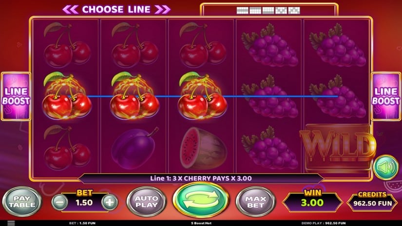 5 Boost Hot slot screen 3