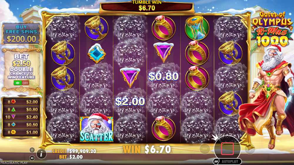 Gates of Olympus Xmas 1000 free slot play