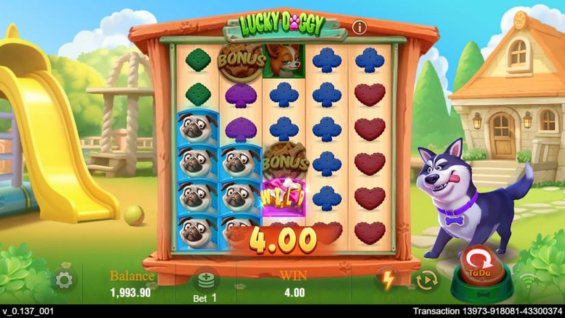 Lucky Doggy slot screen 3