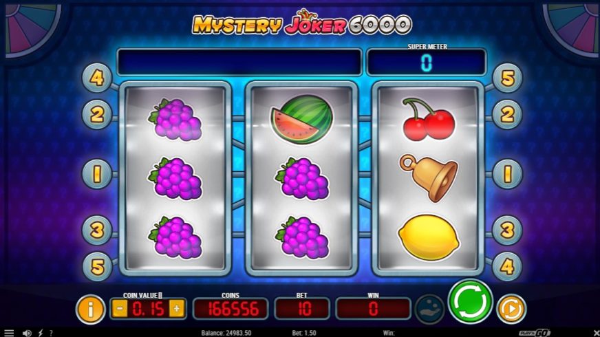Mystery Joker 6000 slot screen 1