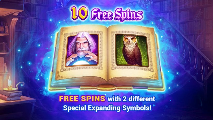 Book of Wizard Double Chance slot screen 2