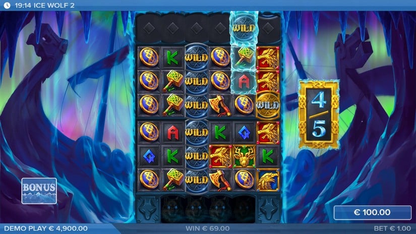 Ice Wolf 2 slot screen 4