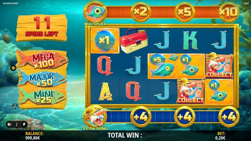 Gus Goes Fishin’ slot screen 4