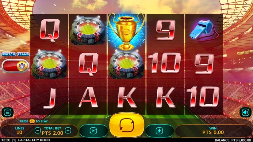 Capital City Derby slot screen 2