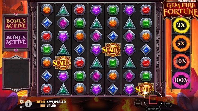 Gem Fire Fortune slot screen 2