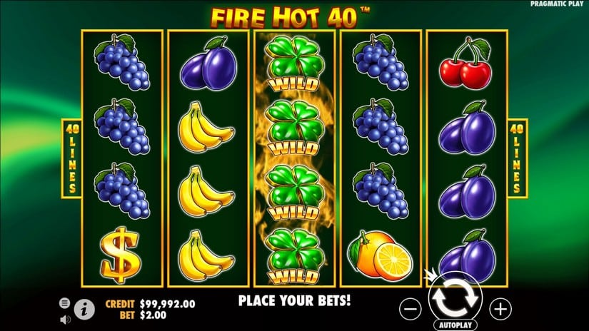 Fire Hot 40 slot screen 4