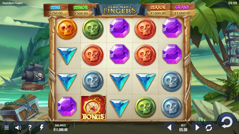 Dead Mans Fingers slot screen 1