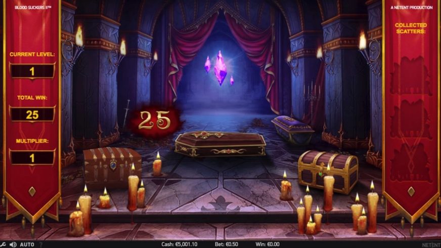 Blood Suckers II slot screen 2