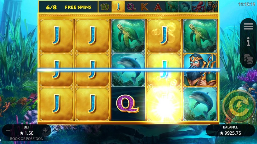Book of Poseidon slot screen 6