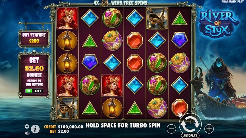 River of Styx slot screen 1