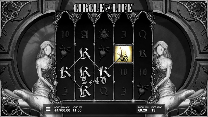 Circle of Life slot screen 5