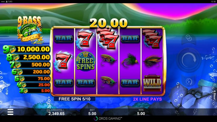 9 Bass slot screen 6