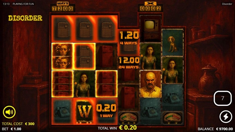 Disorder slot screen 4