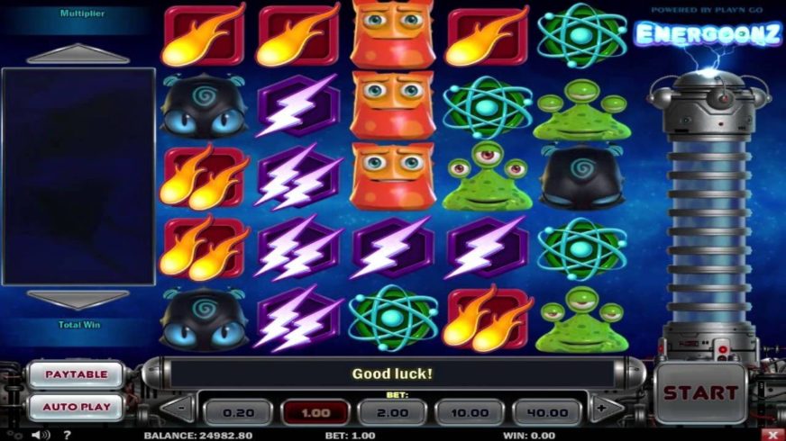 Energoonz slot screen 1