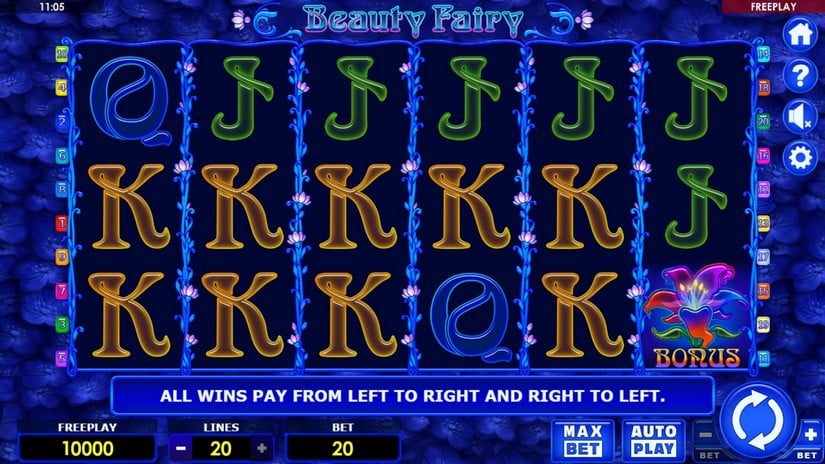 Beauty Fairy slot screen 1
