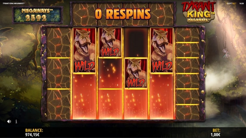 Tyrant King Megaways slot screen 3