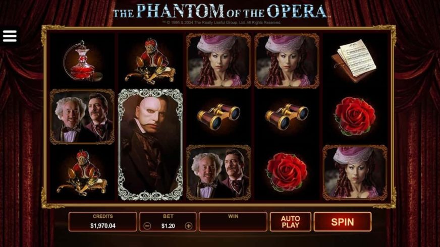 The Phantom of the Opera slot screen 3