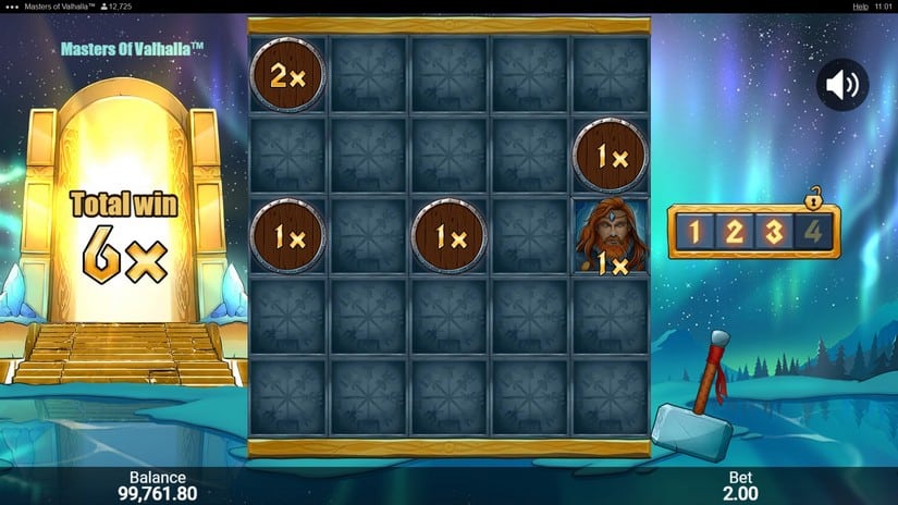 Masters Of Valhalla slot screen 4