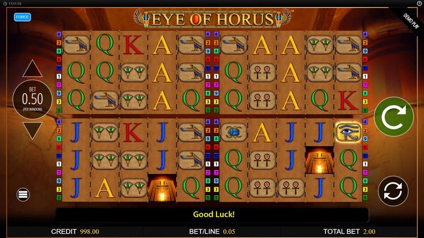 Eye of Horus Power 4 Slots slot screen 1
