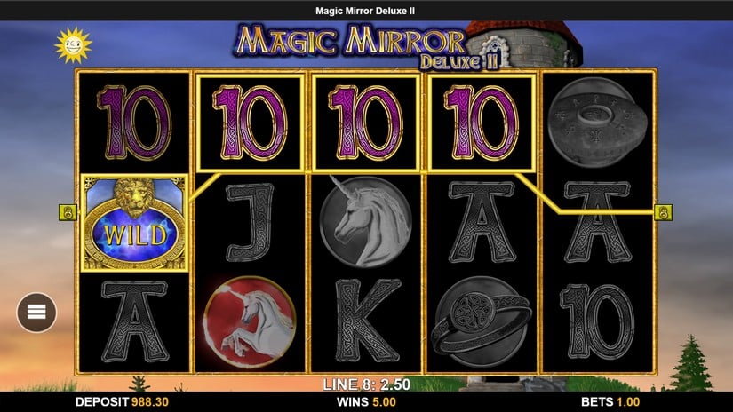 Magic Mirror Deluxe II slot screen 3