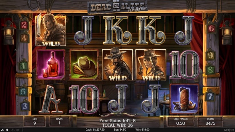 Dead or Alive 2 Feature Buy slot screen 4