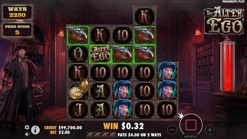 The Alter Ego slot screen 4
