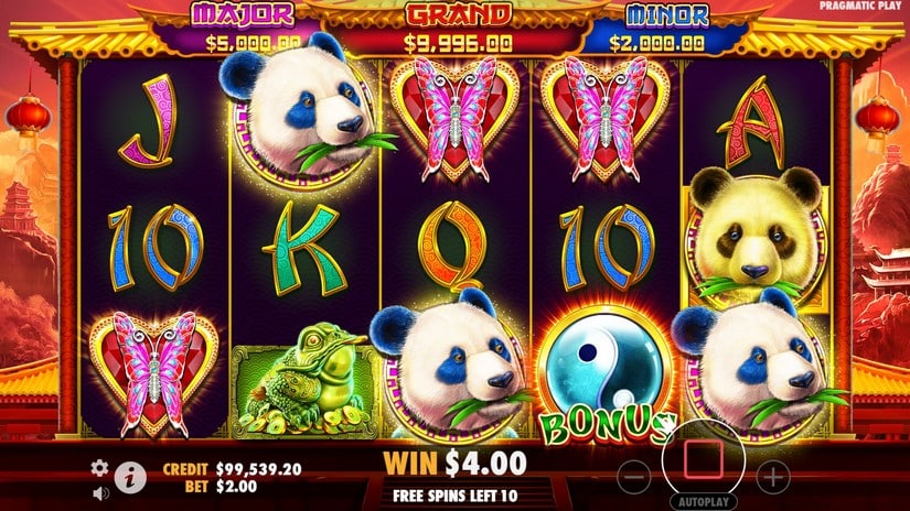 Panda’s Fortune 2 slot screen 6