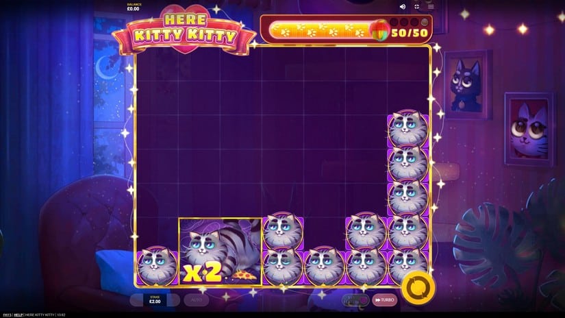 Here Kitty Kitty slot screen 3