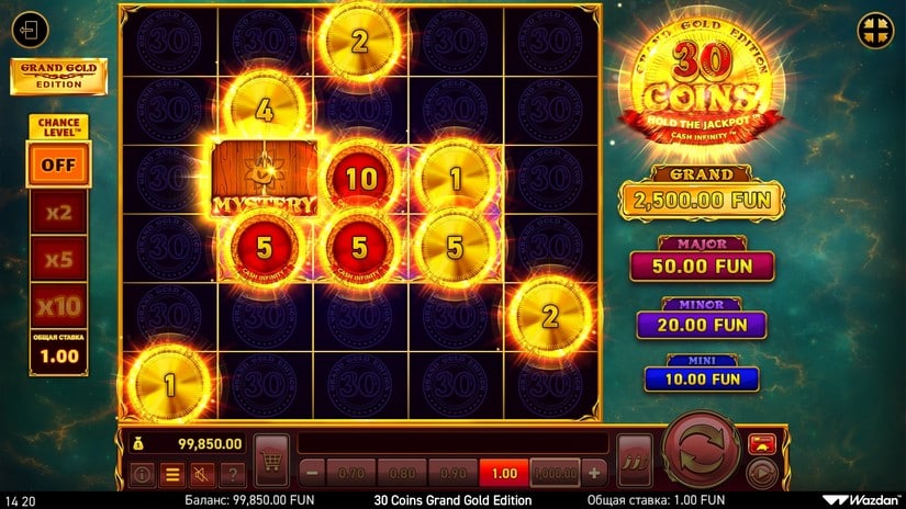 30 Coins Grand Gold Edition slot screen 2