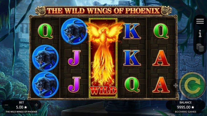 Wild Wings of Phoenix slot screen 1