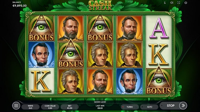 Cash Streak slot screen 3