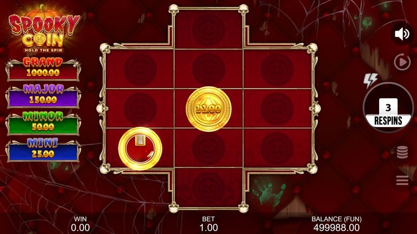 Spooky Coin: Hold The Spin slot screen 3