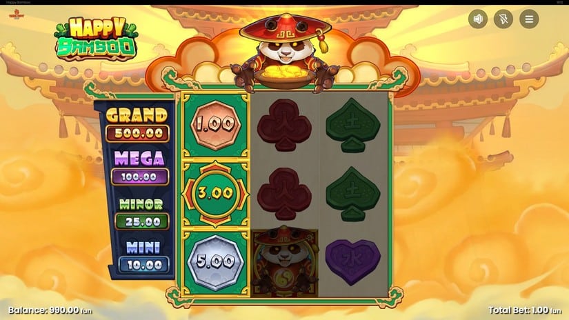Happy Bamboo slot screen 4