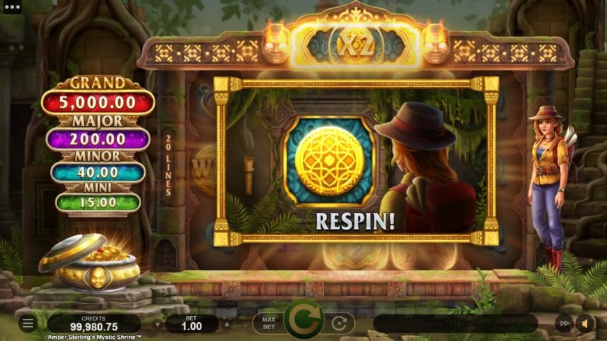 Amber Sterlings Mystic Shrine slot screen 3