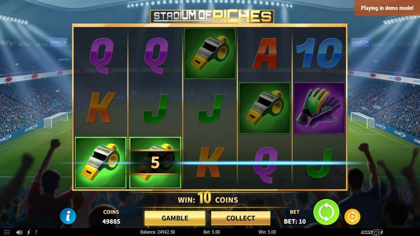 Stadium of Riches slot screen 2