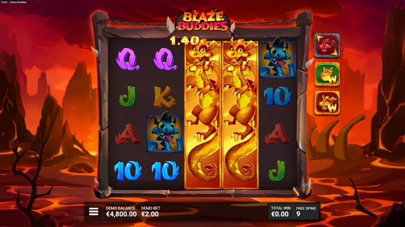 Blaze Buddies slot screen 5