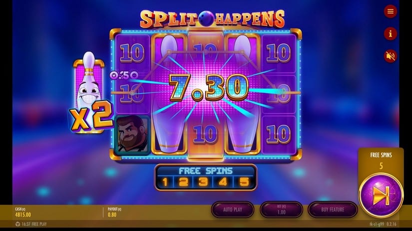 Split Happens slot screen 5
