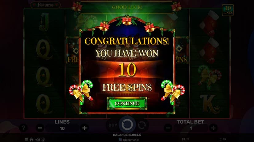 Wild Santa 2 slot screen 4