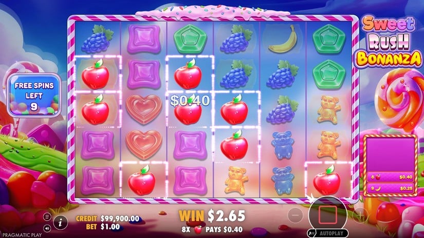 Sweet Rush Bonanza slot screen 4