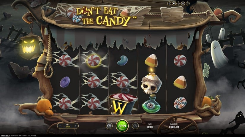 Don’t Eat the Candy slot screen 2