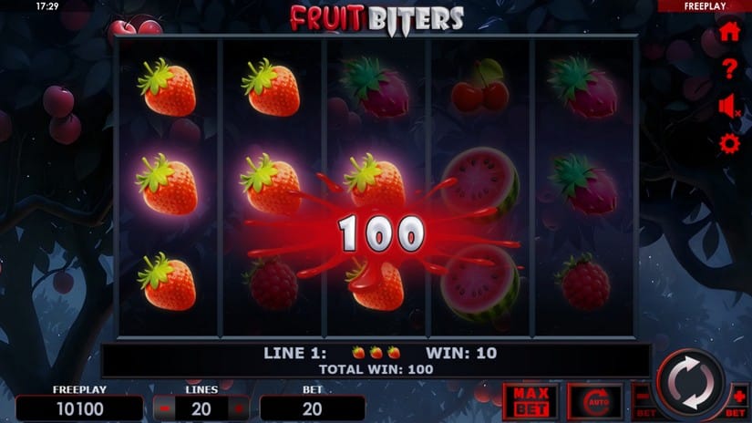 Fruit Biters slot screen 3