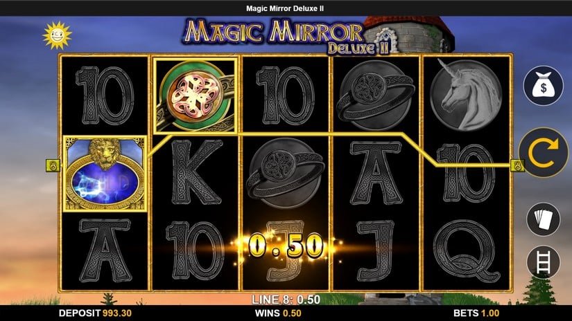 Magic Mirror Deluxe II slot screen 2