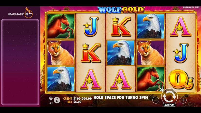 Wolf Gold Power Jackpot slot screen 1