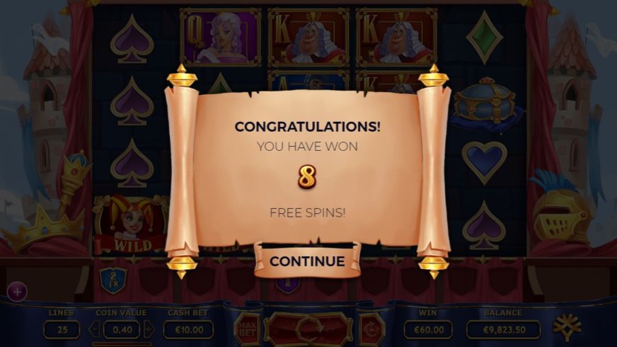 The Royal Family slot screen 4