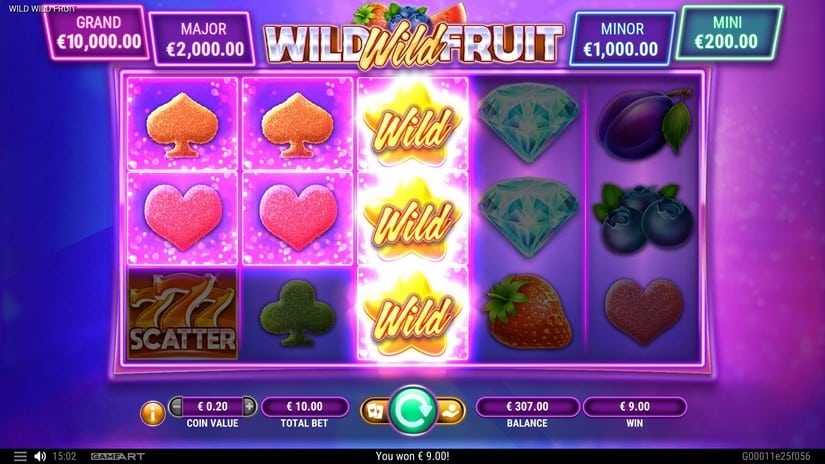 Wild Wild Fruit slot screen 4