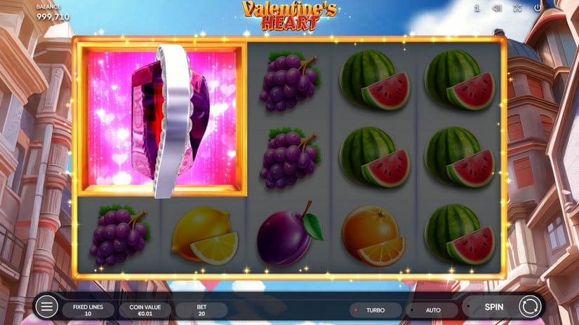 Valentine’s Heart slot screen 3