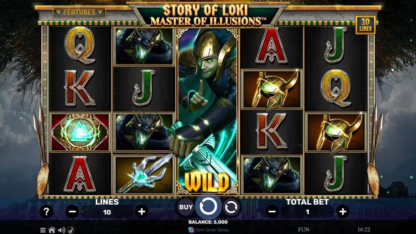 Story of Loki – Master of Illusions slot screen 1