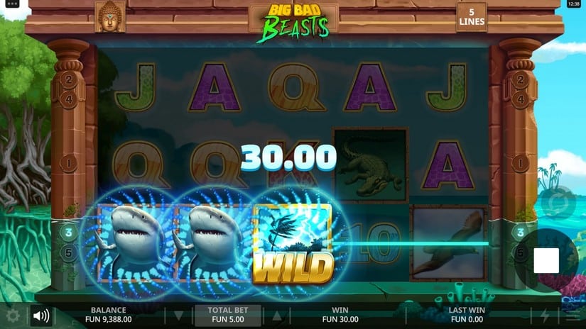 Big Bad Beasts slot screen 4