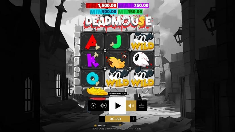 Dead Mouse Adventures slot screen 1