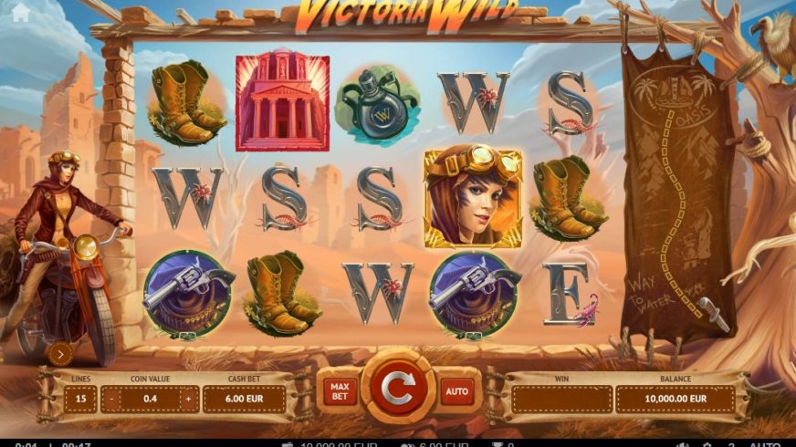 Victoria Wild slot screen 1